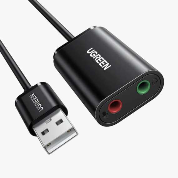 Buy UGREEN US205 USB 2.0 to 3.5mm Headphone External Sound Adapter in Kenya