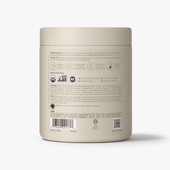 Buy Sports Research 300g Organic Collagen Peptides Supplement in [storefront]