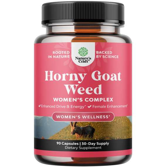 Buy Natures Craft Horny Goat Weed Womens Complex 90Capsules Supplement in [storefront]