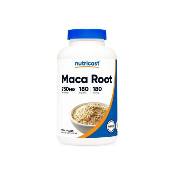 Buy Nutricost 750mg Maca Root 180Capsules Supplement in [storefront]