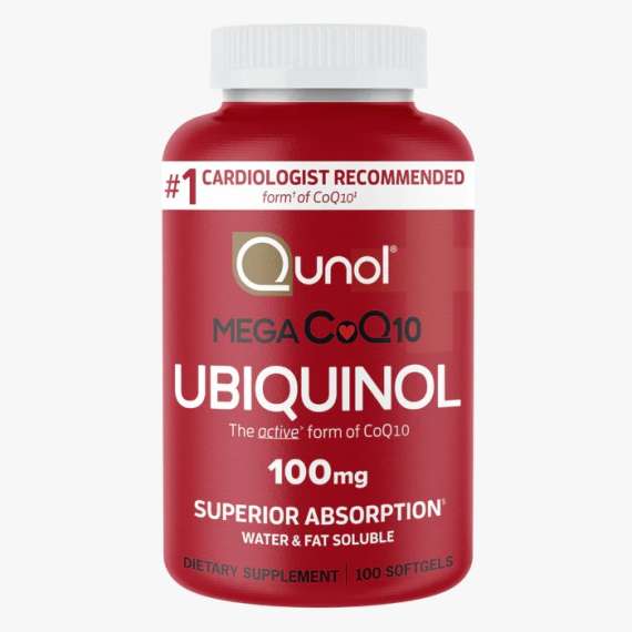 Buy Qunol Mega CoQ10 100mg Ubiquinol 100Softgels Supplement in [storefront]
