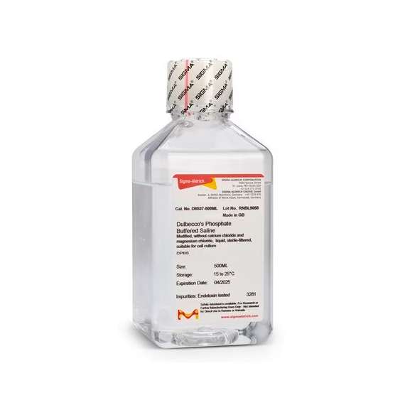 Buy Sigma Aldrich 500ml Dulbeccos Phosphate Buffered Saline in Kenya