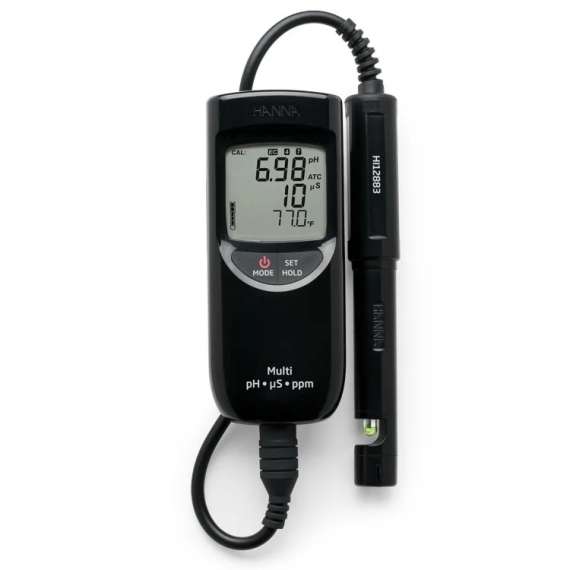 Buy Hanna HI991301 Portable High Range pH EC TDS Meter in Kenya