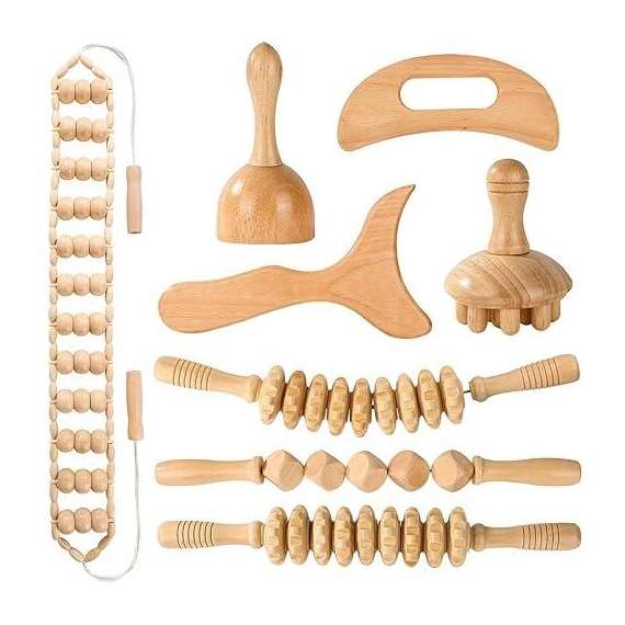 Buy Wood Therapy 7 Piece Massage Refloxogy Tool Kit in Kenya