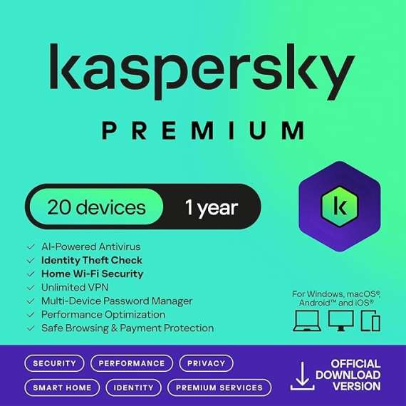 Buy Kaspersky premium 20 user Total Security in Kenya