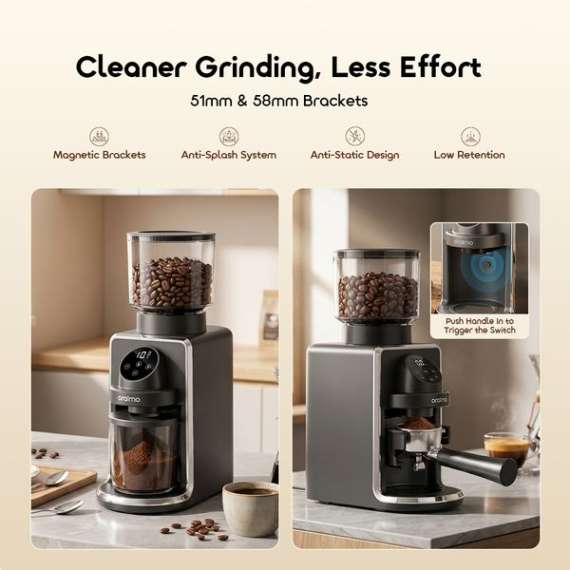 Buy oraimo BeanGrind Pro Precision Smart Control Conical Burr Grinder in Kenya