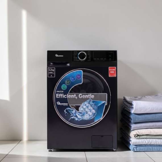 Buy Ramtons RW/218 1400RPM  FRONT LOAD FULLY AUTOMATIC 12KG WASHER in Kenya
