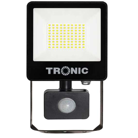 Buy Tronic 50W LED  IP66, 6500K Daylight  FloodLight with Sensor in Kenya