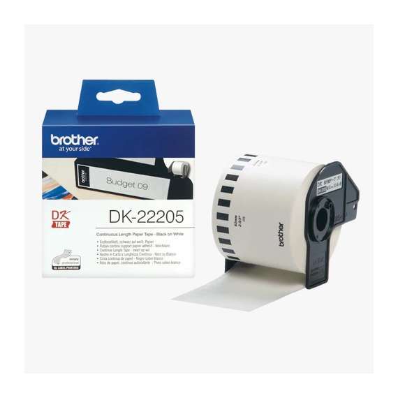 Buy Brother DK-22205 62mm x 30.48m Continuous Paper Label Roll in Kenya