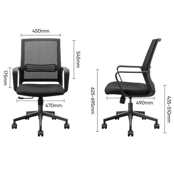 Buy Deli E4501 Mesh Conference Chair in Kenya