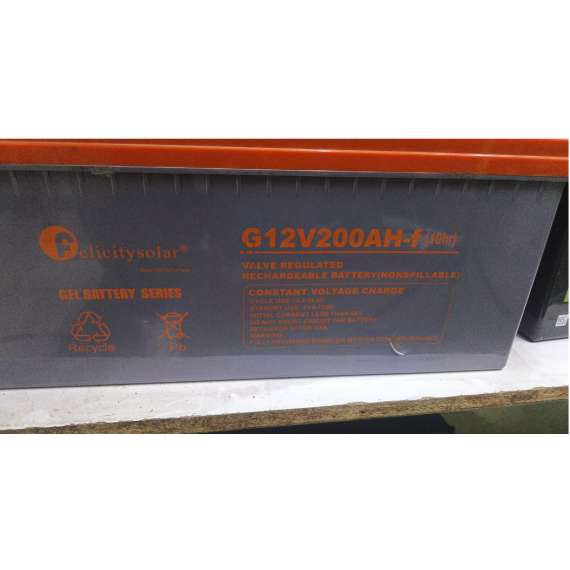 Buy Felicity G12V200AH 12V 200AH Gel Deep cycle Battery in Kenya