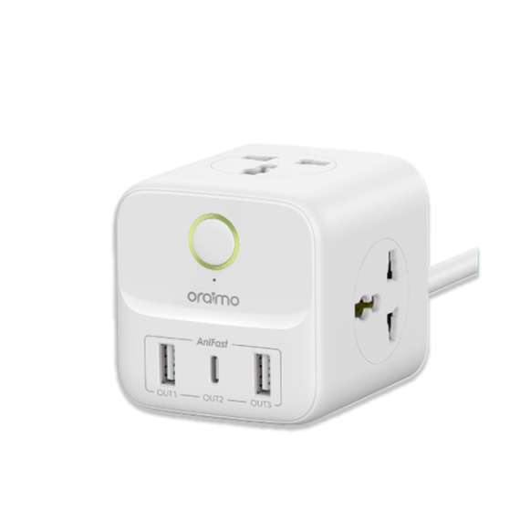 Buy Oraimo PowerHub C U342 6-in-1 Power Cube in Kenya