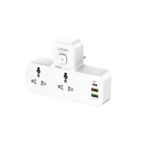 Buy LDNIO Fast 2 Way  Charging Wall Socket in Kenya