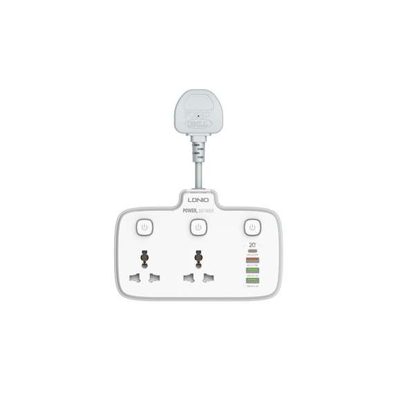 Buy LDNIO 2 Universal Outlets Wall Power Socket in Kenya