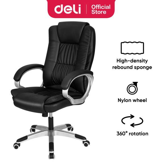 Buy DELI E4524 EXECUTIVE HIGHBACK LEATHER CHAIR in Kenya