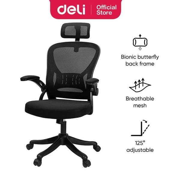 Buy DELI E4505 MESH TASK High BACK CHAIR in Kenya
