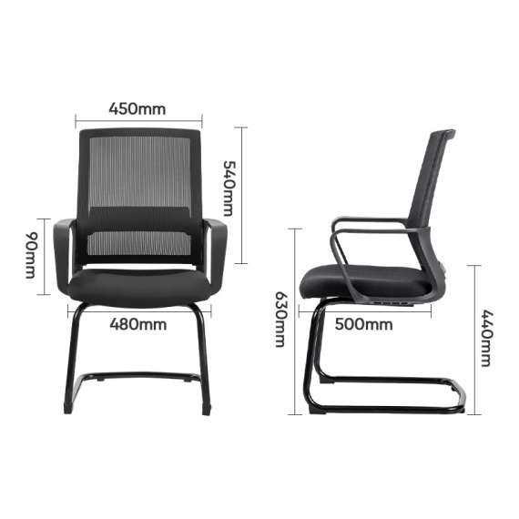 Buy Deli E4500 Mesh Cantilver M/Back Chair in Kenya