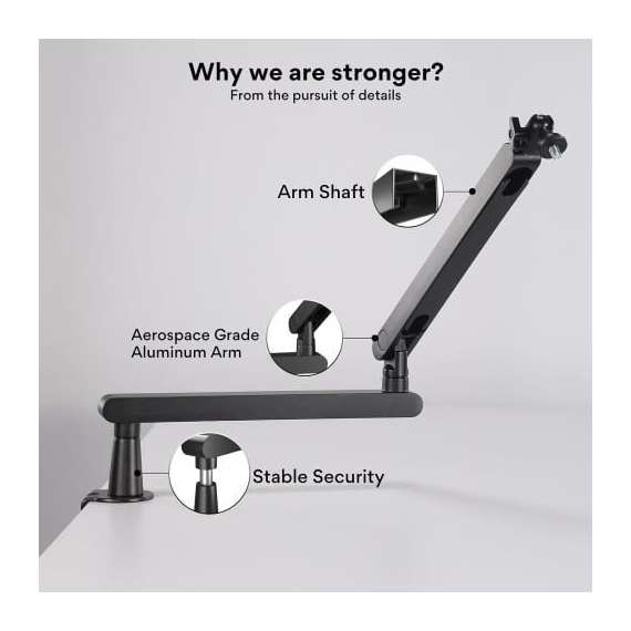 Buy Maono BA92 Microphone Suspension Boom Arm Stand in Kenya