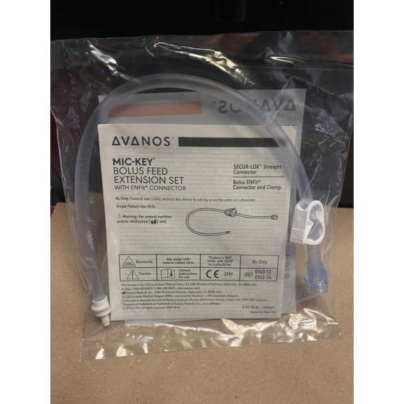 Buy Avanos Mic Key 30cm Bolus Feed Extension Set with ENFit Connector in Kenya
