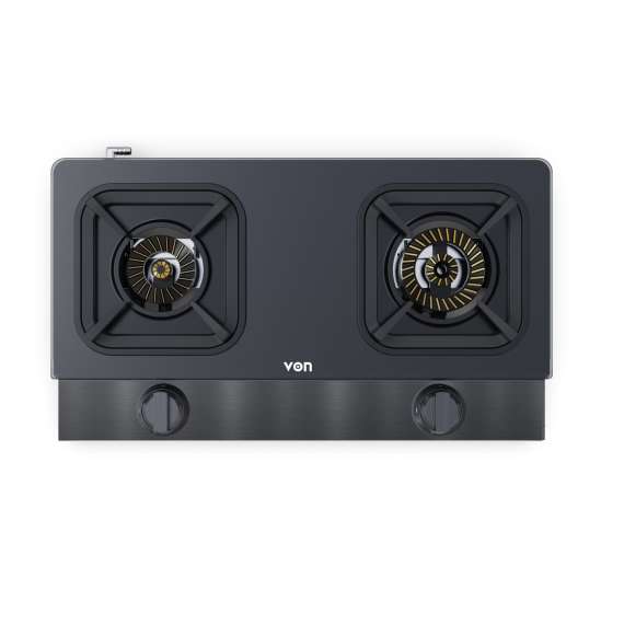 Buy VON VCT-222SBCK 2 Gas Swirl Fire Dual Burner Cooker in Kenya