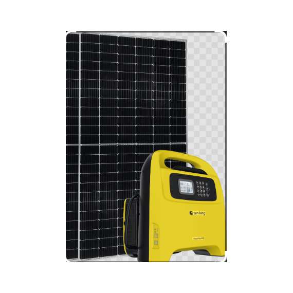 Buy Sun King PowerPlay Pro + 2 X 450w solar panel home system in Kenya