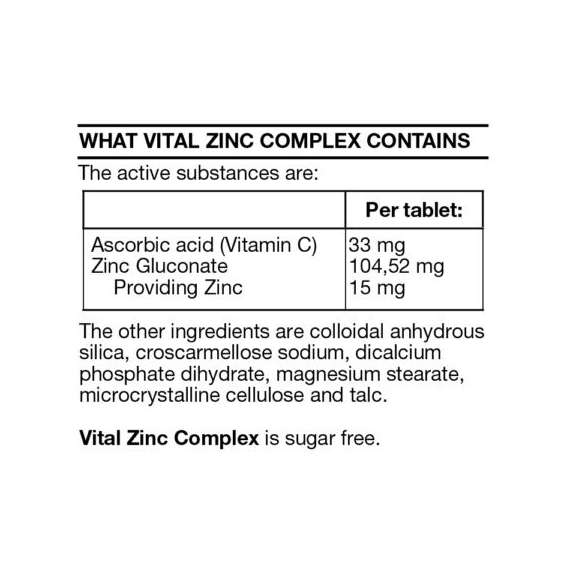 Buy Vital Zinc Complex 90Tablets Supplement in Kenya