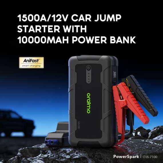 Buy oraimo PowerSpark 1500A 12V Car Jump Starter in Kenya