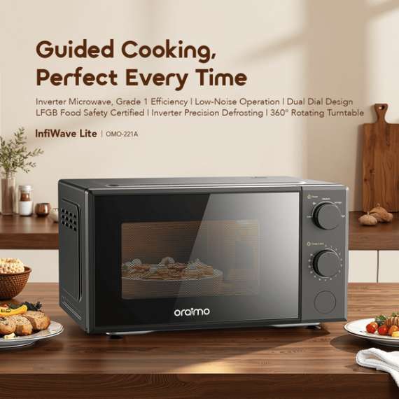 Buy oraimo InfiWave Lite 20L Low Noise Microwave Oven in Kenya