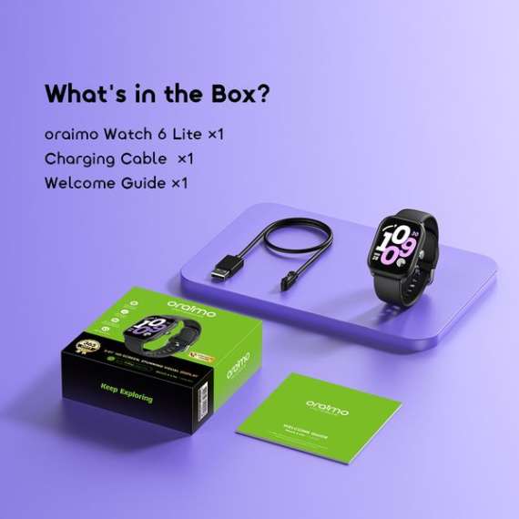 Buy oraimo Watch 6 Lite 2.01'' Smart Watch in Kenya