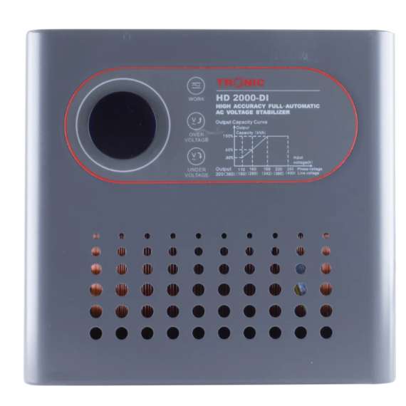 Buy Tronic HD 2000-DI Voltage Stabilizer – 240V, 2000VA with Digital Display for Home & Office in Kenya