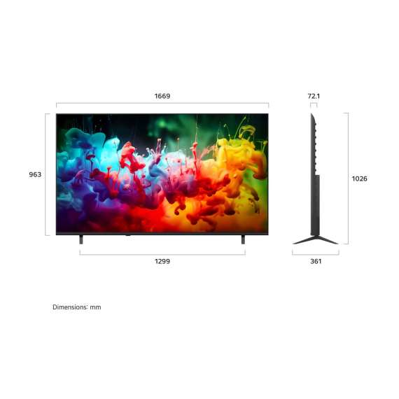 Buy LG 75 Inch 75QNED70B6T.AFKE Smart QNED MINI LED 4K TV in Kenya