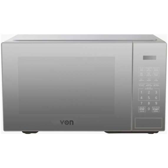 Buy VON VMS-306DMSM 30L Silver Mirror Digital Solo Microwave Oven in Kenya