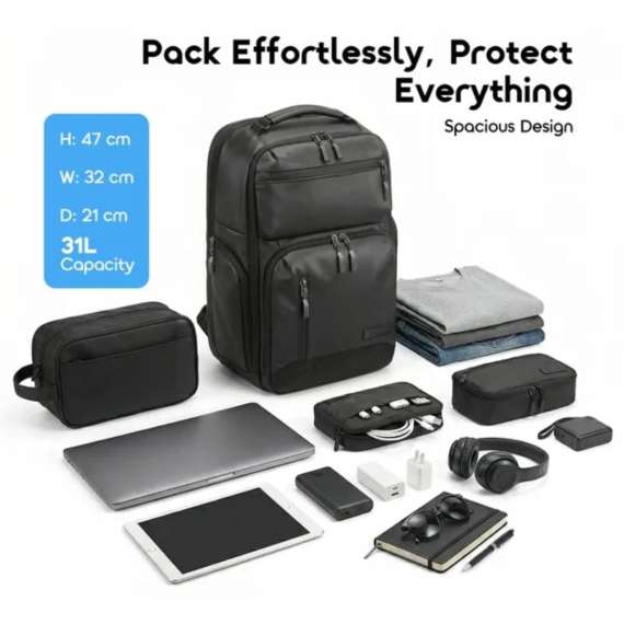 Buy Oraimo SpaceFlow OHDB-004 Spacious Waterproof Backpack in Kenya