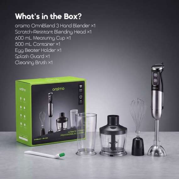 Buy Oraimo OmniBlend 3 OBL-561A 800W 6-In-1 Rapid Blending Hand Blender in Kenya