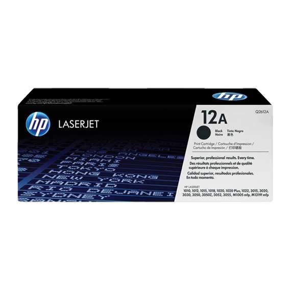 Buy HP 12A Q2612A Black Toner Cartridge in [storefront]