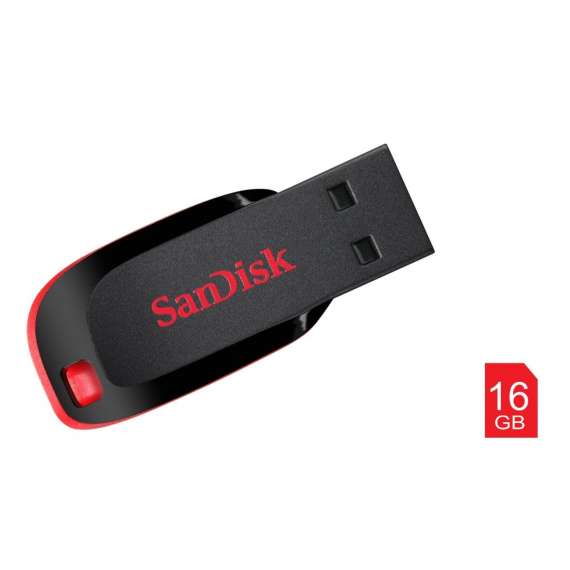 Buy SanDisk Cruzer Blade 16GB USB Flash Drive in [storefront]