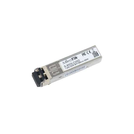 Buy Mikrotik S-85DLC05D Multimode 550nm 1.25GBS SFP  Module in [storefront]