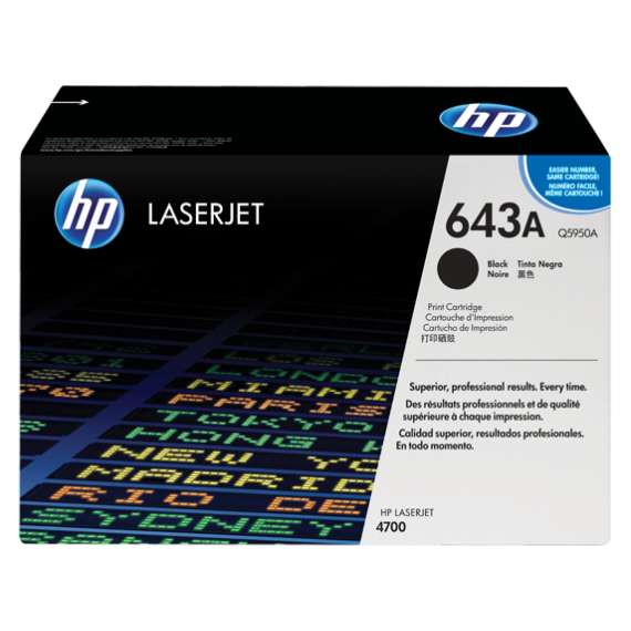 Buy HP Q5950A 643A Black Toner Cartridge in [storefront]