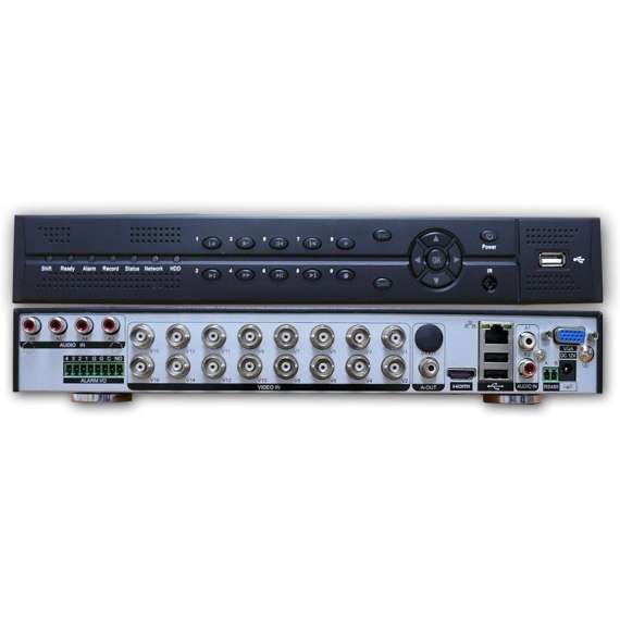 Buy Tech Com HDVR-8016-IPD1 16 channel Hybrid DVR in [storefront]