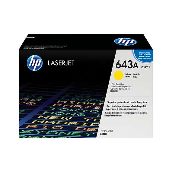Buy HP Q5952A 643A Yellow Toner Cartridge in [storefront]