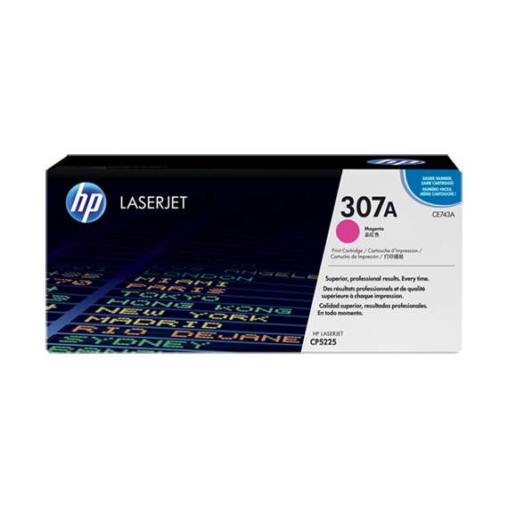 Buy HP CE743A 307A Magenta LaserJet Toner Cartridge in [storefront]