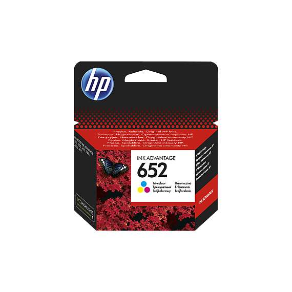 Buy HP F6V24AE 652 Tri-color Ink Cartridge in [storefront]