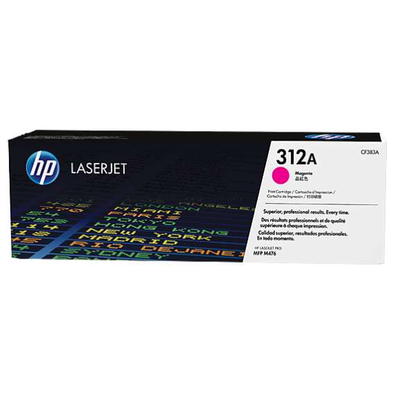 Buy HP CF383A 312A Magenta LaserJet Toner Cartridge in [storefront]