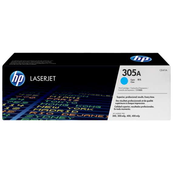 Buy HP CE411A 305A Cyan LaserJet Toner Cartridge in [storefront]