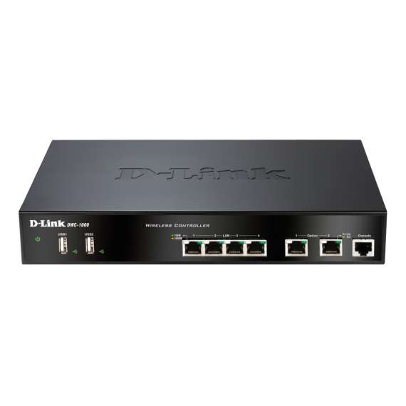 Buy D-Link   DWC-1000/E with 2 Giga WAN, 4 Giga LAN Wireless controller in [storefront]