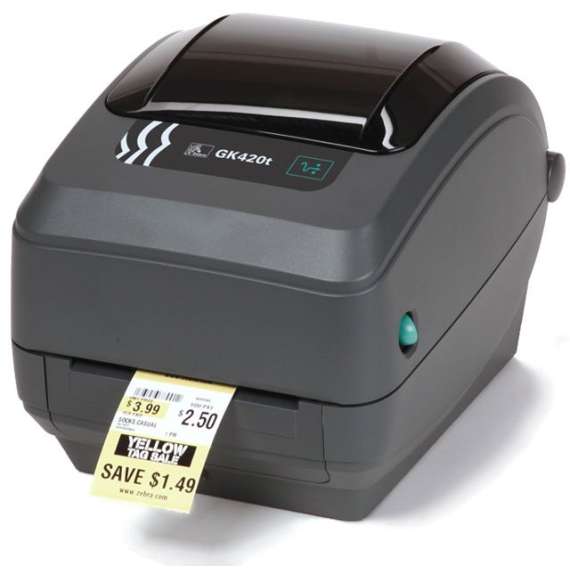 Buy Zebra GK420t  Compact Thermal Transfer Desktop Label Printer in [storefront]