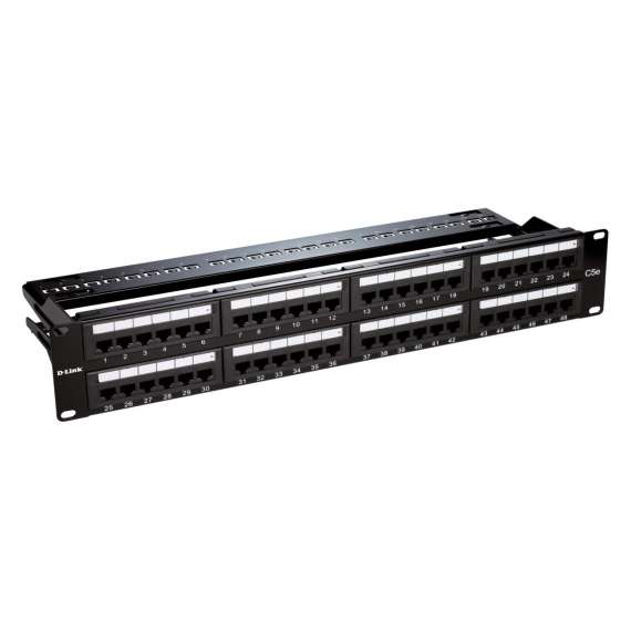 Buy D-Link NPP-C62BLK481 CAT 6 48 Port Patch Panel in [storefront]