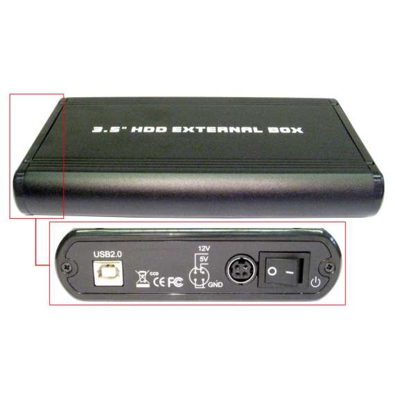 Buy 3.5 Inches SATA or IDE Enclosure in [storefront]