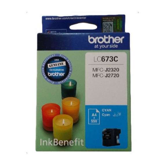 Buy Brother LC-673C Cyan Ink Cartridge in [storefront]