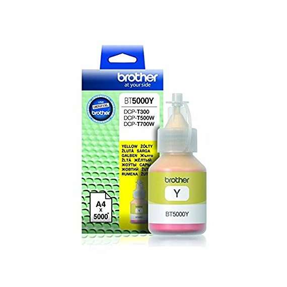 Buy Brother BT-5000Y Yellow Ink Bottle in [storefront]